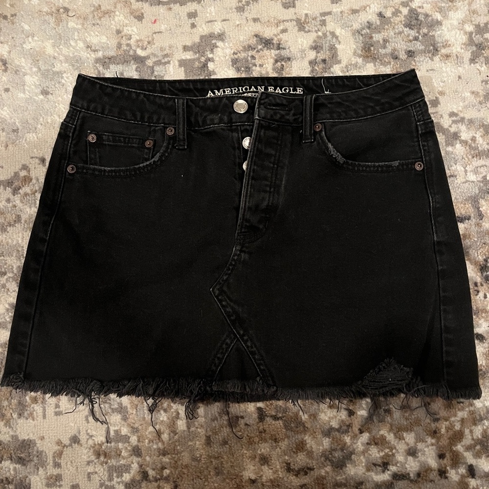 American Eagle Hi Rise Denim Skirt (with stretch)